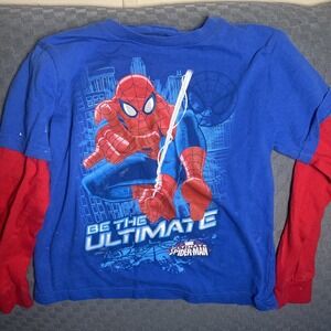 Marvel The Amazing Spider-Man Long Sleeve Shirt size 5/6